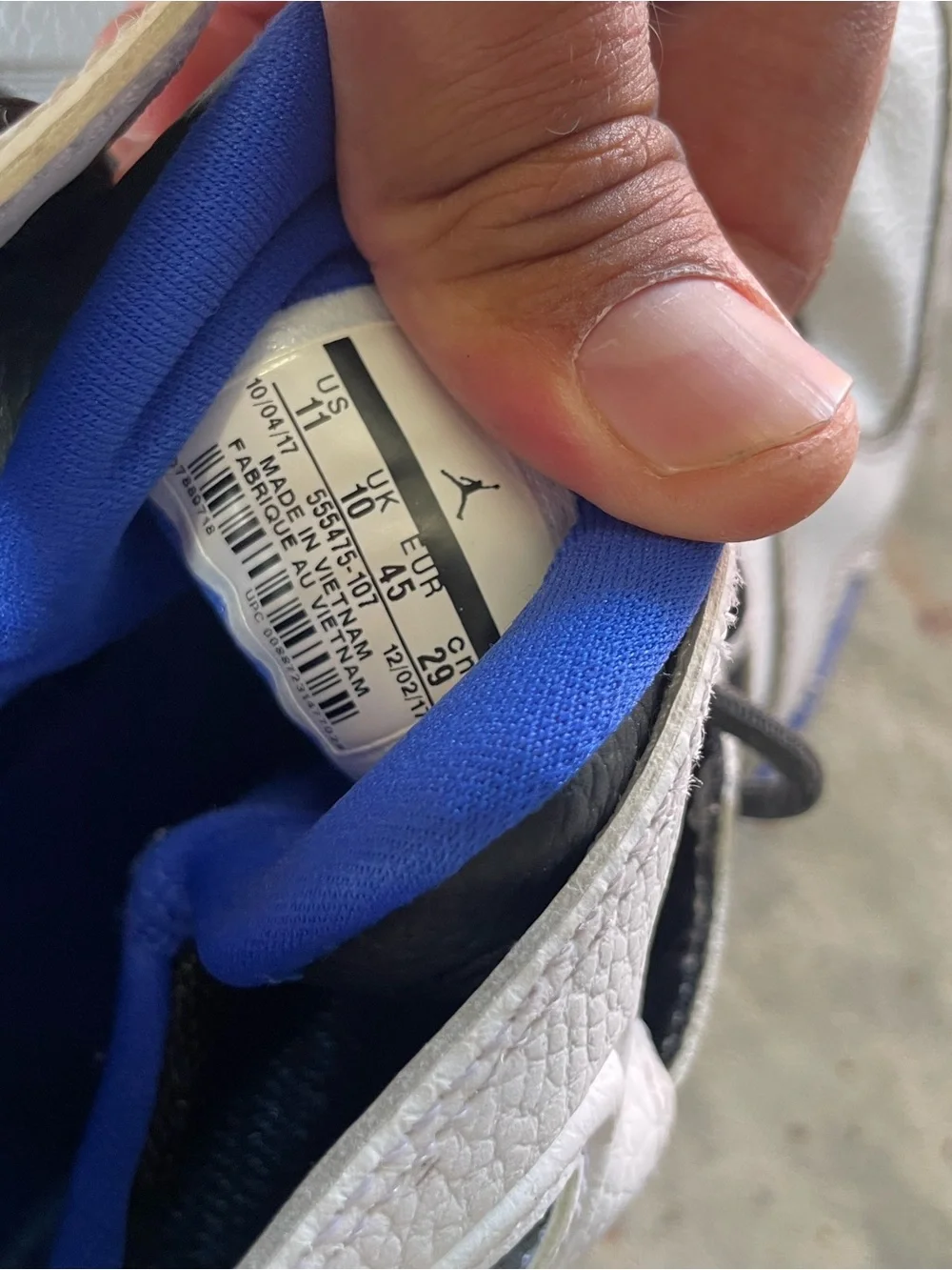 Jordan high top